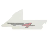 PIAGGIO (OEM) PIAGGIO B044435 matrica PIAGGIO (OEM) OEM - gyári alkatrészek Piaggio