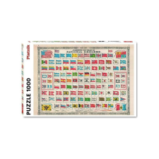 Piatnik 1000 db-os puzzle - Nemzeti zászlók (553141) puzzle, kirakós