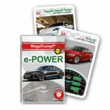 Piatnik MegaTrumpf e-Power autóskártya társasjáték