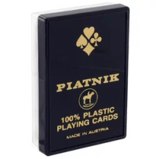 Piatnik plasztik 55 lapos póker kártya - többféle kártyajáték