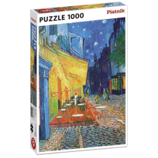 Piatnik Van Gogh - Éjjeli kávézó 1000 db-os puzzle (539046) (pi539046) - Kirakós, Puzzle puzzle, kirakós