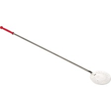 Piazza Pizza lapát, kerek, lyukacsos, Hossz: 174 mm, ø: 240 mm konyhai eszköz