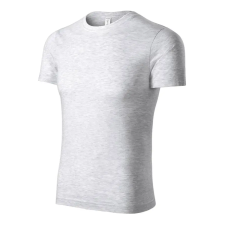 Piccolio P73 Paint unisex póló világosszürke melírozott színben női póló