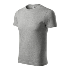 Piccolio P73 Piccolio Paint unisex póló sötétszürke melírozott