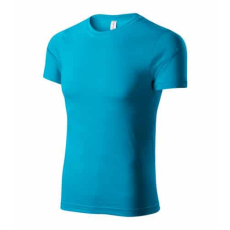 Piccolio P73 Piccolio Paint unisex póló türkiz - L