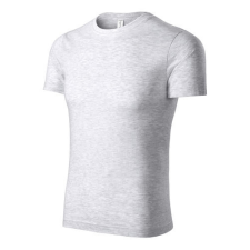 Piccolio P73 Piccolio Paint unisex póló világosszürke melírozott - L munkaruha
