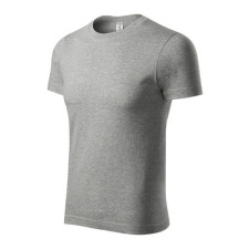 Piccolio P74 Piccolio Peak póló unisex sötétszürke melírozott - XL munkaruha