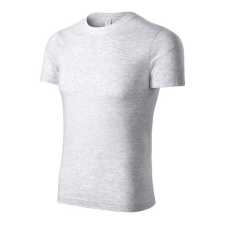 Piccolio P74 Piccolio Peak póló unisex világosszürke melírozott - 2XL munkaruha