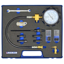 Pichler Tools Kompressziómérő diesel klt. FULL-UNIVERZÁLIS minden izzítógyertyához ! (9091500) gyertya