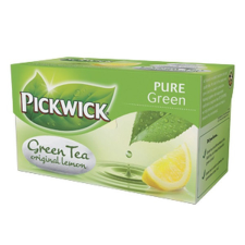 Pickwick citromos 2g/filter 20db/doboz zöld tea üdítő, ásványviz, gyümölcslé