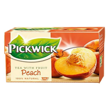 Pickwick Fekete tea PICKWICK ízesített őszibarack 20 filter/doboz tea