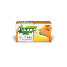 PICKWICK Gyümölcstea, 20x2 g, PICKWICK "Fruit Fusion", citrus-bodza tea