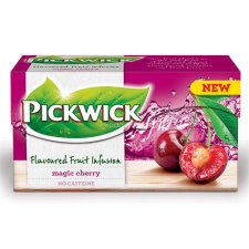 Pickwick Gyümölcstea, 20x2 g, PICKWICK "Fruit Fusion", mágikus meggy tea