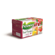  PICKWICK Gyümölcstea, 20x2 g, PICKWICK &quot;Fruit Fusion Variációk Piros&quot;, eper-tejszín, citrus-bodza, mágikus meggy, áfonya-málna tea