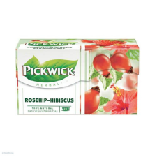 Pickwick Tea Pickwick csipkebogyó hibiszkusszal 20 x 2,5 g koffeinmentes gyógytea