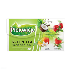 Pickwick Tea Pickwick ízesített zöld tea gyümölcsös variációk 20 x 1,5 g gyógytea