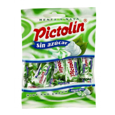 PICTOLIN CUKORM. CUKORKA MENTOLOS 65 g diabetikus termék