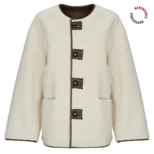 Pieces Dzsekik PCJULIE REVERSIBLE Bézs EU XS női dzseki, kabát