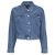 Pieces Farmerkabátok PCTESSIE LS DNM JACKET MB873 Kék EU M