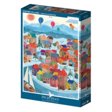 Pieces & Peace 500 db-os puzzle - Winter Village (0126) puzzle, kirakós