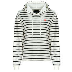 Pieces Pulóverek PCCHILLI LS HOODIE Fehér EU S