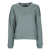 Pieces Pulóverek PCCHILLI LS SWEAT Zöld EU S