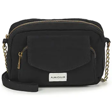 Pieces Válltáskák PCJOLINE QUOTE CROSS BODY Fekete Egy méret