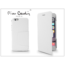 Pierre Cardin Apple iPhone 6 Plus flipes slim tok - Pierre Cardin DeLuxe Slim Folio - white tok és táska