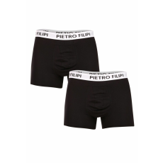 Pietro Filipi 2PACK férfi boxeralsó Pietro Filipi golyó tartó fekete (2BCL003) L