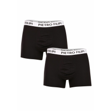 Pietro Filipi 2PACK férfi boxeralsó Pietro Filipi golyó tartó fekete (2BCL003) XXL férfi alsó