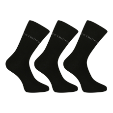 Pietro Filipi 3PACK zokni Pietro Filipi magas bambusz fekete (3PBV001) XL