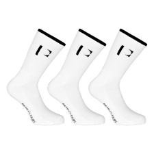 Pietro Filipi 3PACK zokni Pietro Filipi sport magas fehér (3POB2) XL férfi zokni