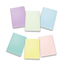 PIGNA Füzet Pigna Monocromo Pastel A/4 tűzött 42 lapos kockás füzet