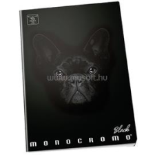 PIGNA Monocromo Black A5 42lapos kockás füzet (P1111-0524) füzet