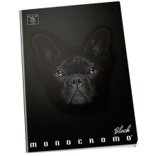 PIGNA monocromo black a5 42lapos vonalas füzet p1111-0523 füzet