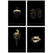 PIGNA Monocromo Gold A4 tűzött 50 lapos kockás füzet (P1111-1857) füzet