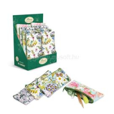 PIGNA Nature Flower szögletes textil tolltartó (P0016-0030) tolltartó