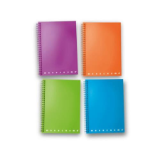 PIGNA Spirálfüzet Pigna Monocromo PPL Skip Fluo 8x12 cm 70 lapos kockás füzet