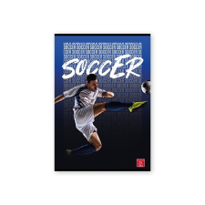 PIGNA Sport A4 42 lap, tűzött, vonalas füzet (P1111-1274) füzet