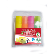 PIGNA Szövegkiemelő Pigna 4 db/bliszter filctoll, marker