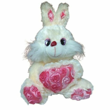 Pihe, puha, plüss nyuszi gyerekeknek 34cm plüssfigura