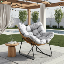  Pihenőfotel Szürke Színben. FIN bútor