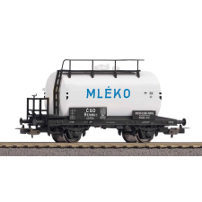 Piko Tartálykocsi fékhíddal, MLÉKO, CSD III 27717 H0 1:87 méretarány makett