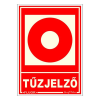  Piktogram Kézi tűzjelző (FLUOR.)