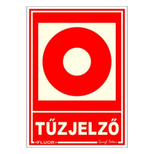 Piktogram Kézi tűzjelző (FLUOR.) információs címke