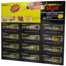 Pillanatragasztó 3Gr.Univerzál.12Db/Cs Laser Tec barkácsolás, csiszolás, rögzítés