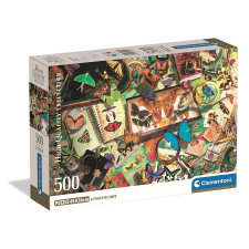 Pillangó k Collector 500 db-os Compact puzzle Clementoni puzzle, kirakós