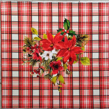 Pillow CSOKOR, karácsonyi mintás díszpárna panel karácsonyi textilia