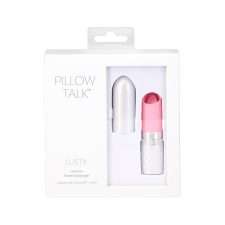 Pillow Talk Lusty - akkus, nyelves rúdvibrátor (pink) vibrátorok