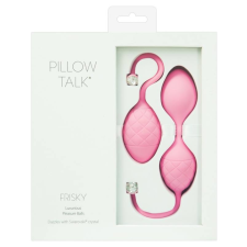Pillow Talk Pillow Talk Frisky - 2 részes gésagolyó szett (pink) szexjáték